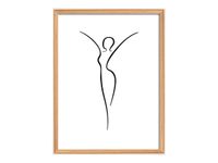 Walther Silhouette - Cadre photo - 30 x 40 cm - bois - hêtre