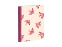 BLUE ART Summer Breeze - Cahier Select - 16,5 x 22 cm - 128 feuilles / 64 pages - oiseau
