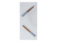 Oberthur Bahia - Roller - fleurs - rétractable