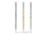 Oberthur Caracas Mini - Stylo à bille - purple flowers, orange flowers, colibris - rétractable