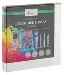 Lot de 2 toiles 20x20cm 100% cotton