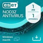 ESET NOD32 Antivirus - Licence d'abonnement - 1 an - 1 PC - Win