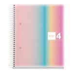 Miquelrius Notebook design Aurora - Cahier à spirale - A5 - 120 feuilles - petits carreaux (5x5 mm) - west bay