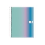 Miquelrius Notebook design Aurora - Cahier à spirale - A5 - 120 feuilles - ligné - santorini