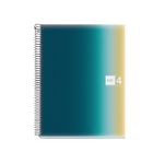 Miquelrius Notebook design Aurora - Cahier à spirale - A5 - 120 feuilles - ligné - iceland