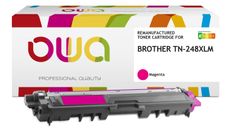 Cartouche laser remanufacturée Brother TN248XL - magenta - Owa