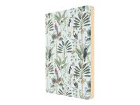 Oberthur - Cahier de notes - A5 (144 x 208 mm) - 100 feuilles / 200 pages - papier ivoire - doublé