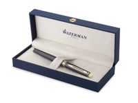 Waterman Hémisphère - Roller pointe fine - métallique noir - encre noire 