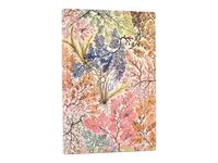 PAPERBLANKS FLEXIS WILLIAM KILBURN - Carnet flexi couverture souple - mini 90 x 140 mm - 208 pages ivoire - Anemone