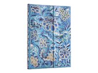 PAPERBLANKS CELEBRATE HANFU - Carnet couverture rigide - midi 125 x 180 mm - 144 pages lignées crème - Saule bleu