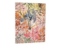 PAPERBLANKS FLEXIS WILLIAM KILBURN - Carnet flexi couverture souple - ultra 175 x 225 mm - 176 pages lignées - Anemone multicolore