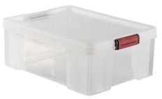 Sundis - Boite de rangement  Clip and Store - 27L - transparent