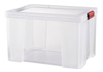 Sundis - Boite de rangement  Clip and Store - 45L - transparent