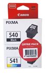Canon PG-540/CL-541 - Pack de 2 - noir, couleur (cyan, magenta, jaune) - cartouche d'encre originale