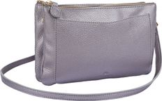 Sac bandouliere Lady Bradford - argent - Oberthur