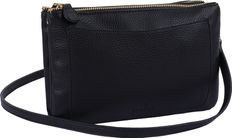 Sac bandouliere Lady Bradford - noir - Oberthur