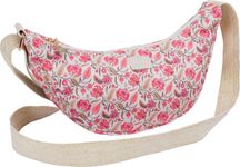 Sac demi lune Bahia - Fleurs batik - Oberthur