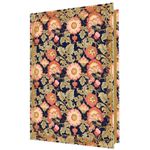 Carnet A5 Baroque - ligné - floralie rose - Oberthur