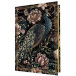 Carnet A6 Baroque - ligné - paon - Oberthur