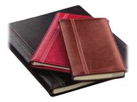 Agenda Brepols Palermo Classic Notaplan - semainier - 8,9 x 16 cm - couverture noire