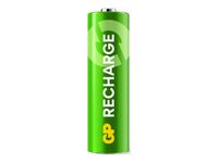 GP Recharge - 4 piles alcalines rechargeables - AA LR06