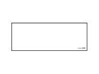 Pickup - Panneau blanc sans texte - 330 x 120 mm