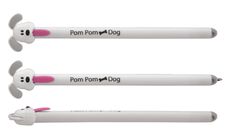 Stylo effaçable par gomme SMILE "Pom Pom Cute Dogs"