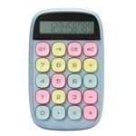 Calculatrice semi bureau SIGN "Pop petite" coloris bleu