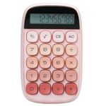Calculatrice semi bureau SIGN "Pop petite" coloris rose dégradé