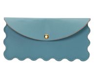 Trousse plate SCHOOL Mini & Chic coloris bleu