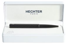 Bille HECHTER PARIS "Hexagone Plaids" coloris noir mat avec lignes