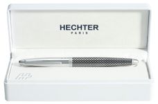 Plume HECHTER PARIS "Alliance Quadrillage" coloris silver