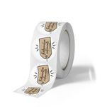 500 étiquettes autocollantes en rouleau - Ø 35 mm