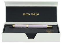 Roller ENZO VARINI "Palazzo Greek Colonnes" coloris rose & violet