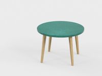 Table basse - 60X41 cm - Vert Sauvage
