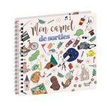 Quo Vadis - Carnet de sorties - Spiralé - Français - Carnets thématiques - Multicolore - 24x24 cm - Papier Clairefontaine blanc - Fabrication française