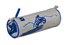 Quo Vadis - Trousse scolaire - Ronde - One Way - 23x8x8 cm - Toile (polyester) - 1 compartiment(s)