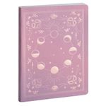 Agenda de bureau 16 mois Auréa - 1 semaine sur 1 page - 15 x 21 cm - Rose - Exacompta