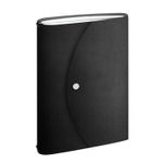 Multicarnet Clover Classic -2 carnets lignés et 1 carnet uni - 15 x 21 cm - Casual, Classic noir et Kraft - Exacompta