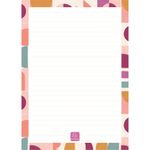 Bloc notes Paloma 15 x 21 cm - Géométrique - Exacompta