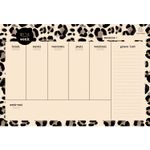 Hebdo Planner Roar 26,5 x 18 cm - Visuel foncé - Exacompta