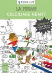Coloriage géant La Ferme - 80 x 120 cm - Bouchut