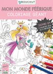 Coloriage géant Monde Féérique - 80 x 120 cm - Bouchut