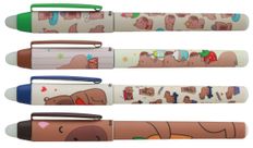 Effacink plastique INK Lazycapy 4 designs assortis