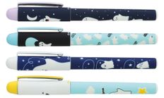 Plumink plastique INK Petit fantôme 4 designs assortis