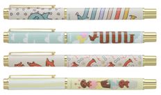 Plumink métal INK Teckel 4 motifs assortis