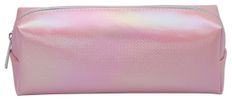 Trousse rectangulaire SCHOOL Shine coloris rose