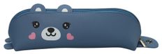 Trousse berlingot SCHOOL Animalious coloris bleu