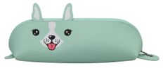 Trousse berlingot SCHOOL Animalious coloris vert