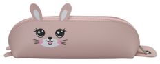 Trousse berlingot SCHOOL Animalious coloris rose